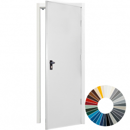 GDO Wide Rib Vertical Personnel Door (34 Colour Options)