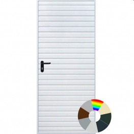 Hormann 2002 Horizontal Pedestrian Door (7 Colour Options)