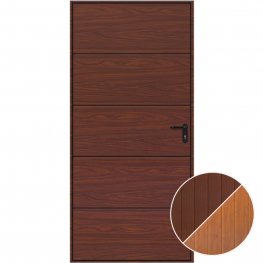 Hormann Horizontal Decograin Pedestrian Door (2 Colour Options)