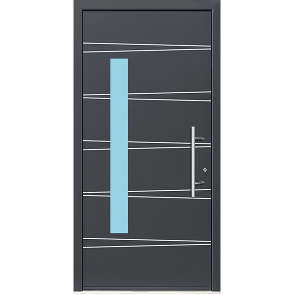 Ryterna Rd80 Design 602 Aluminium Front Entrance Doors