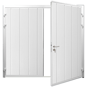 White finish Reigate double skinned door in White