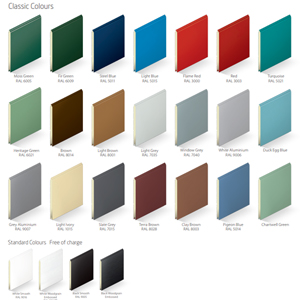 GDO Sectional Colour Options