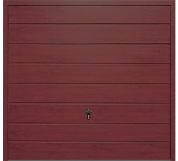 GDO Horizontal Up and Over Door in Rosewood