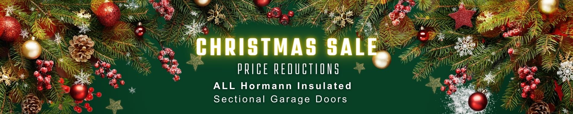 Price reductions accross ALL Hormann Sectional Doors