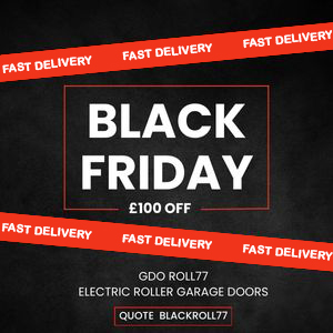 BLACK FRIDAY BONANZA!  £100 Off GDO FAST Delivery ROLL77 Electric Roller Doors